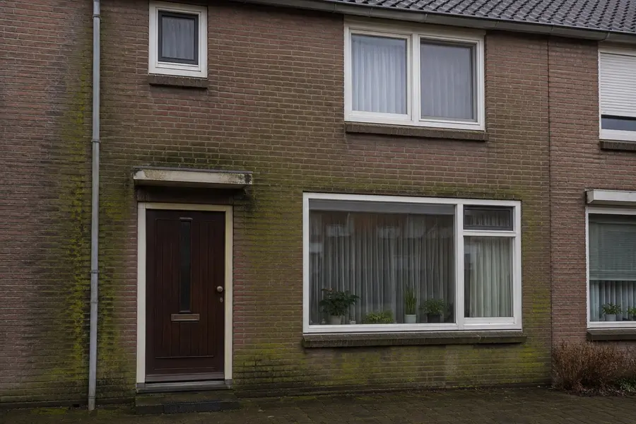 Gevelreiniging voor en na voor
